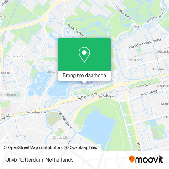 Jhvb Rotterdam kaart