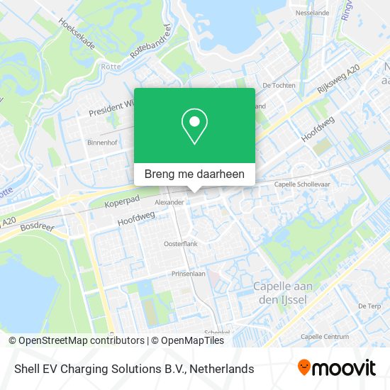 Shell EV Charging Solutions B.V. kaart