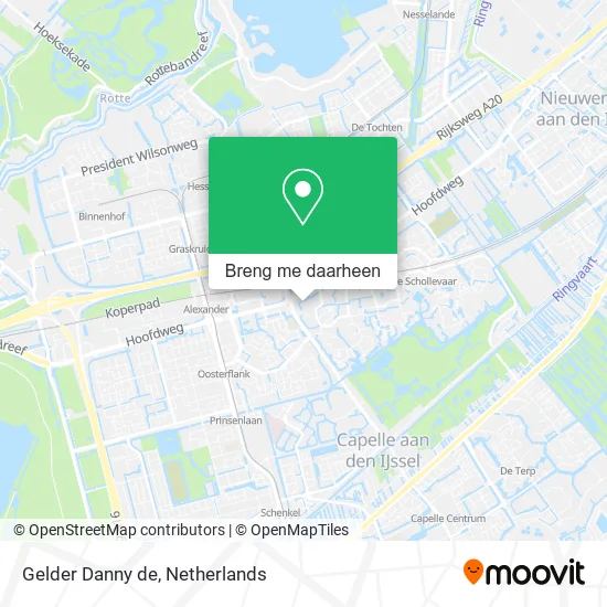 Gelder Danny de kaart