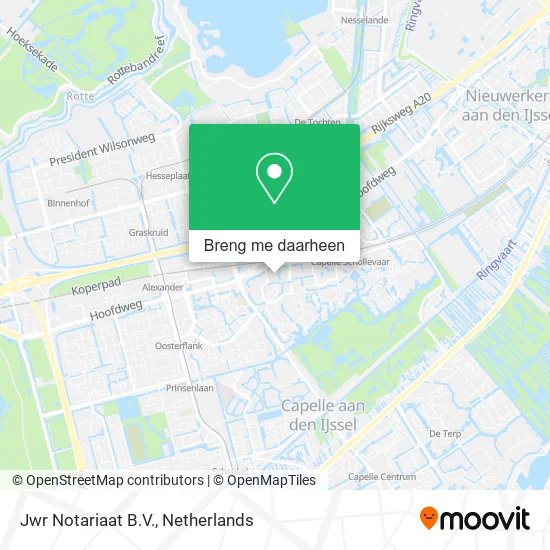 Jwr Notariaat B.V. kaart