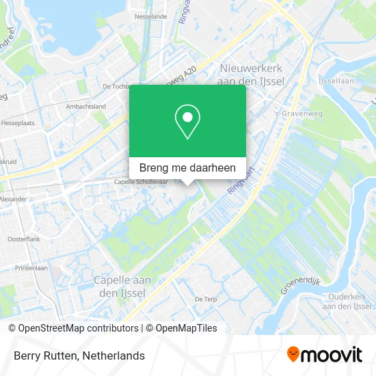 Berry Rutten kaart