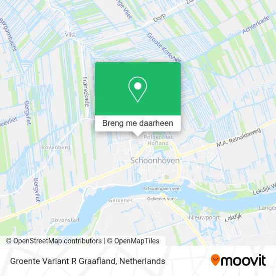 Groente Variant R Graafland kaart