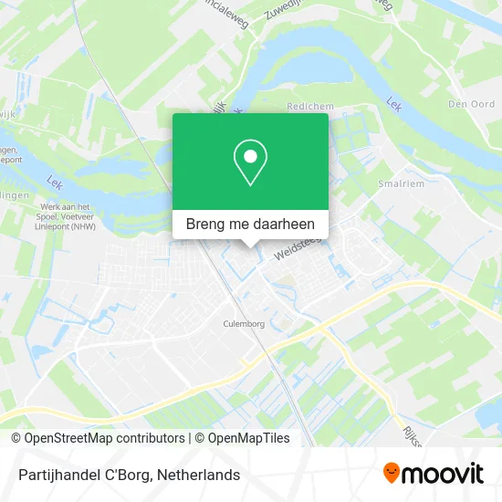 Partijhandel C'Borg kaart