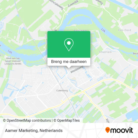 Aamer Marketing kaart