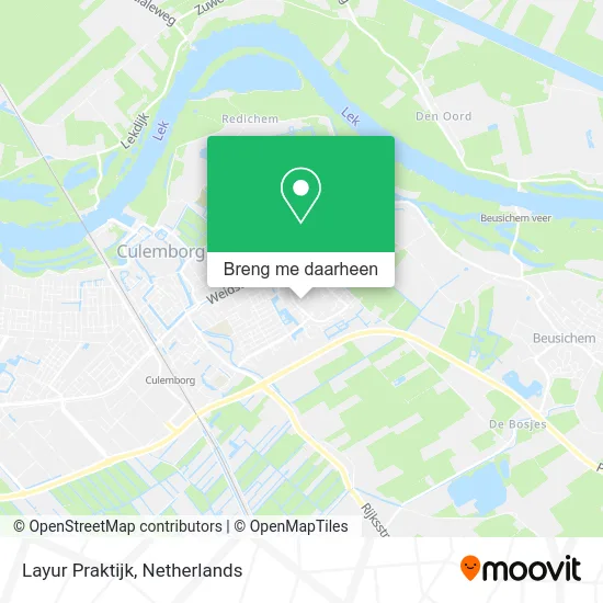 Layur Praktijk kaart