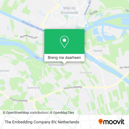 The Embedding Company BV kaart
