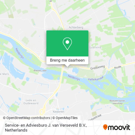 Service- en Adviesburo J. van Verseveld B.V. kaart
