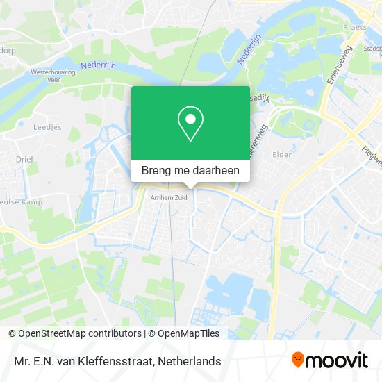 Mr. E.N. van Kleffensstraat kaart