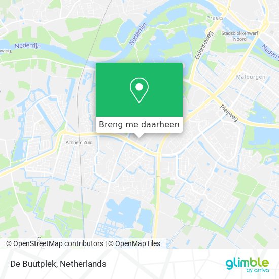 De Buutplek kaart