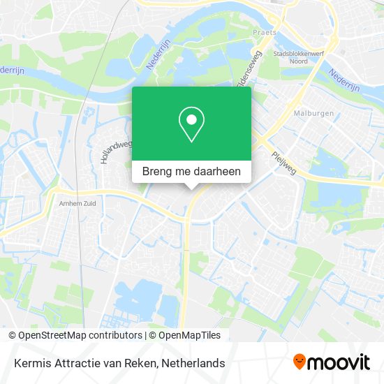 Kermis Attractie van Reken kaart