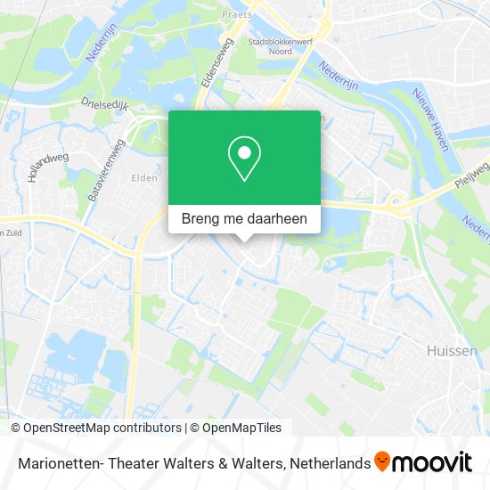 Marionetten- Theater Walters & Walters kaart