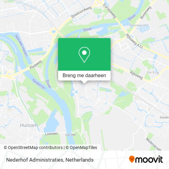 Nederhof Administraties kaart