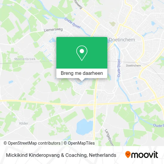 Mickikind Kinderopvang & Coaching kaart