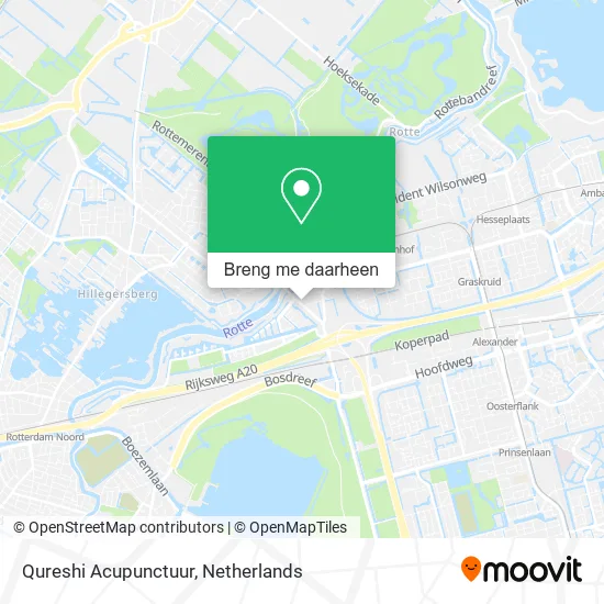 Qureshi Acupunctuur kaart