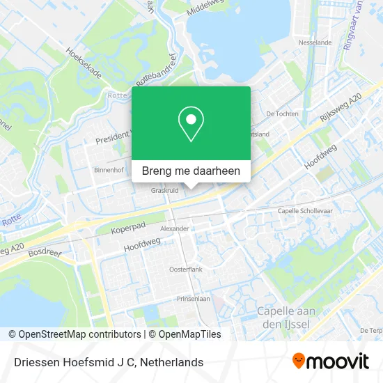 Driessen Hoefsmid J C kaart