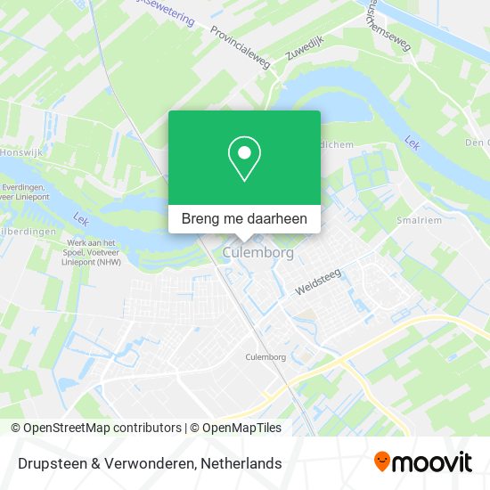 Drupsteen & Verwonderen kaart