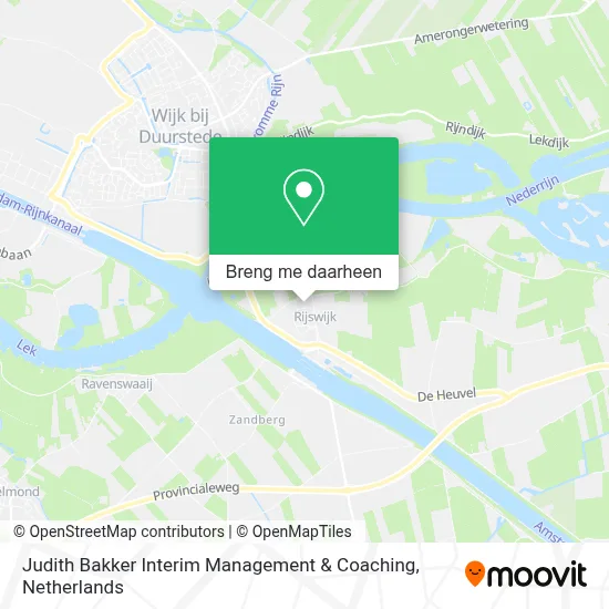 Judith Bakker Interim Management & Coaching kaart