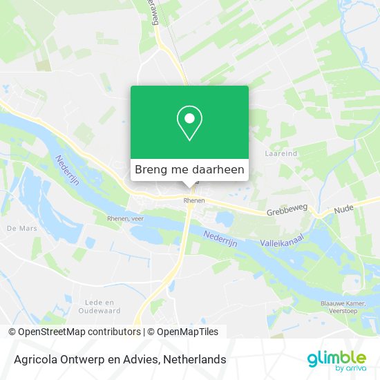 Agricola Ontwerp en Advies kaart