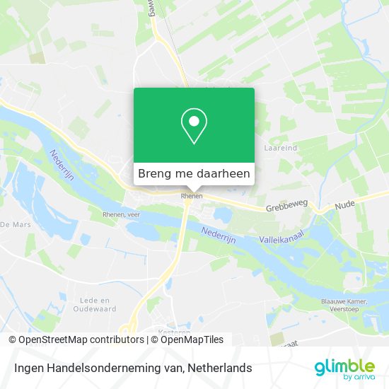 Ingen Handelsonderneming van kaart