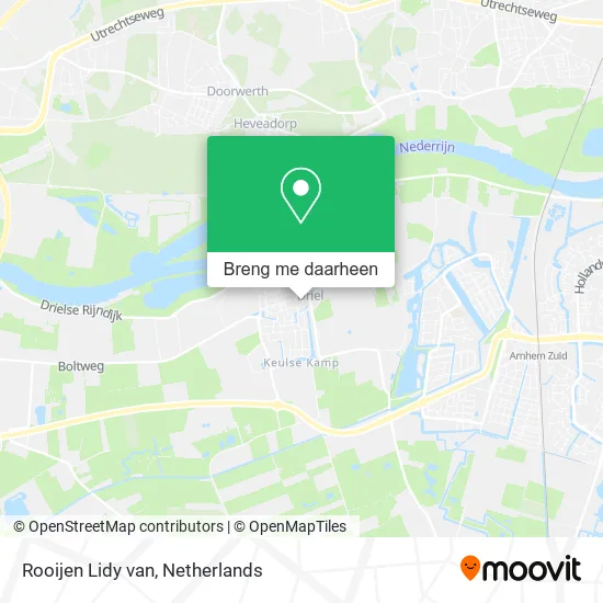 Rooijen Lidy van kaart