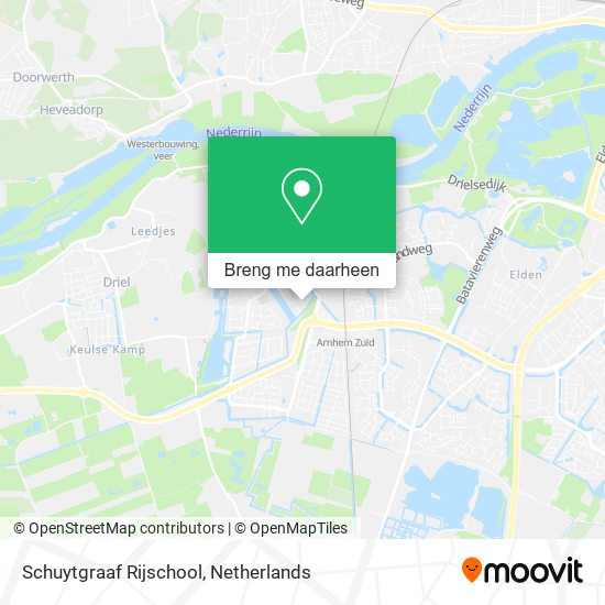 Schuytgraaf Rijschool kaart