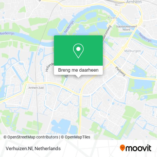 Verhuizen.Nl kaart