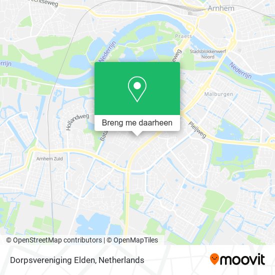 Dorpsvereniging Elden kaart