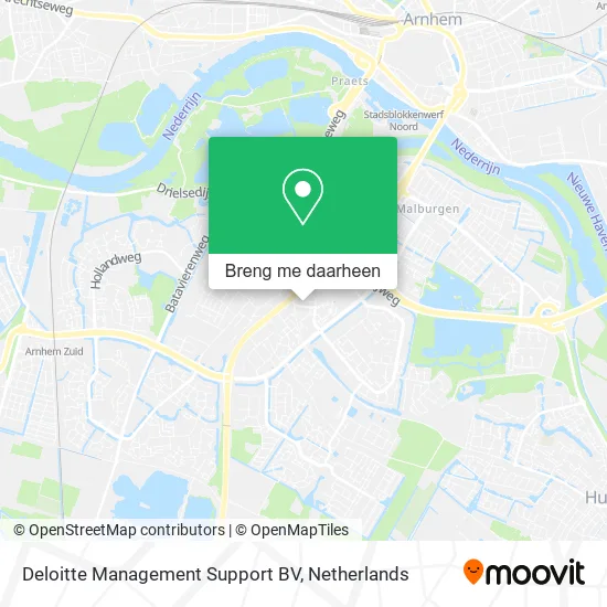 Deloitte Management Support BV kaart