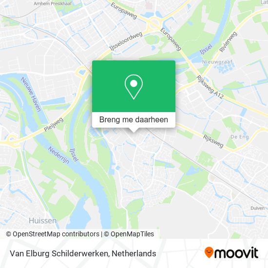 Van Elburg Schilderwerken kaart