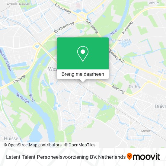 Latent Talent Personeelsvoorziening BV kaart