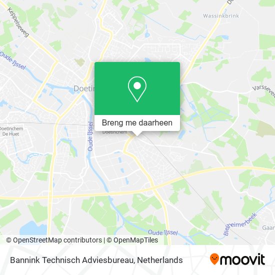 Bannink Technisch Adviesbureau kaart