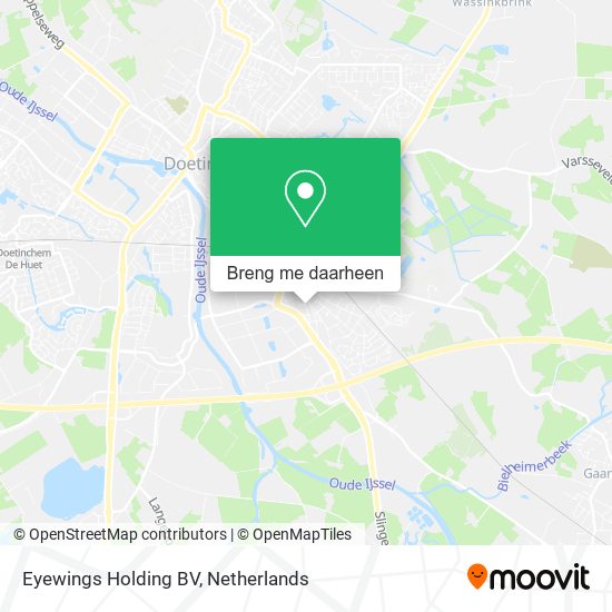 Eyewings Holding BV kaart