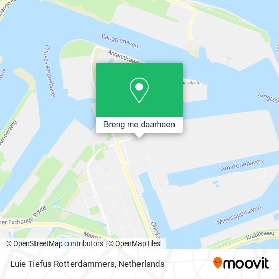 Luie Tiefus Rotterdammers kaart