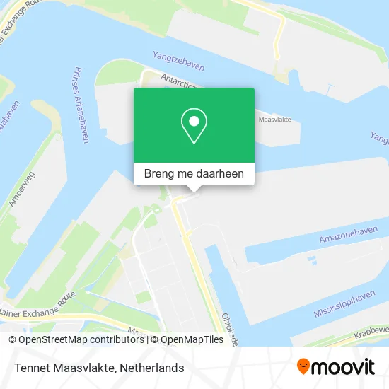 Tennet Maasvlakte kaart