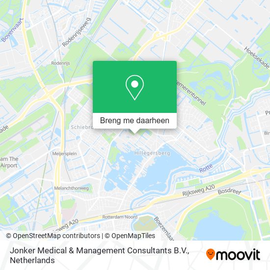 Jonker Medical & Management Consultants B.V. kaart