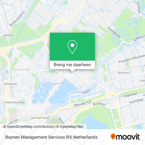 Beynen Management Services BV kaart