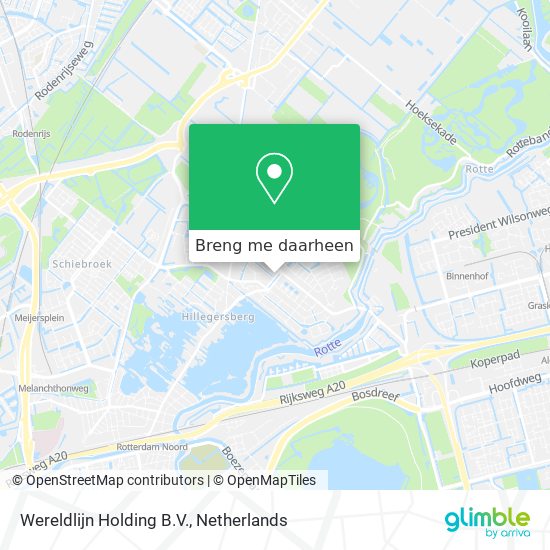 Wereldlijn Holding B.V. kaart