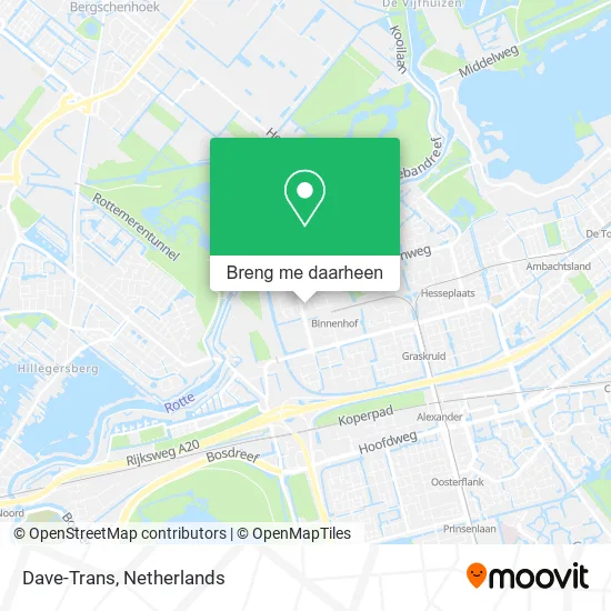 Dave-Trans kaart