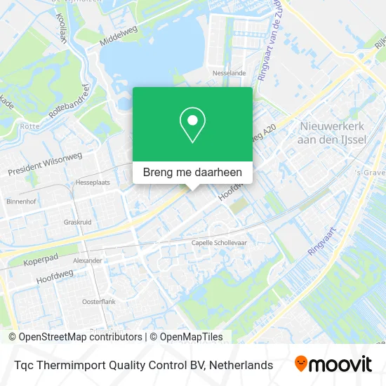 Tqc Thermimport Quality Control BV kaart