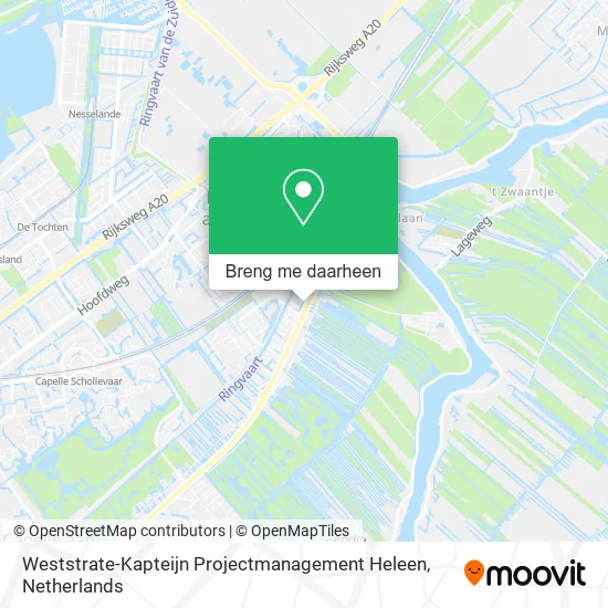 Weststrate-Kapteijn Projectmanagement Heleen kaart