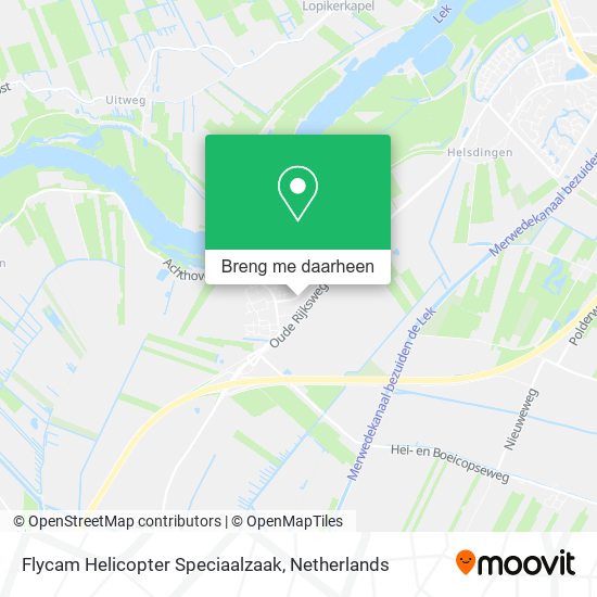 Flycam Helicopter Speciaalzaak kaart