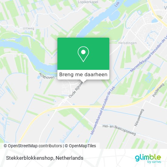 Stekkerblokkenshop kaart