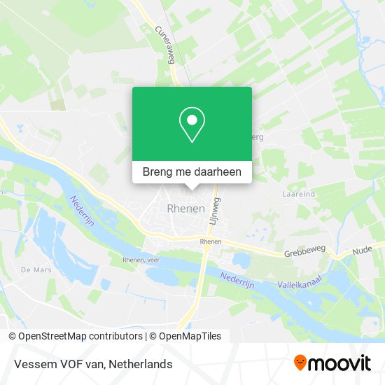 Vessem VOF van kaart