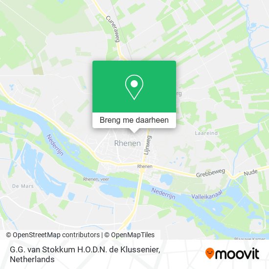 G.G. van Stokkum H.O.D.N. de Klussenier kaart