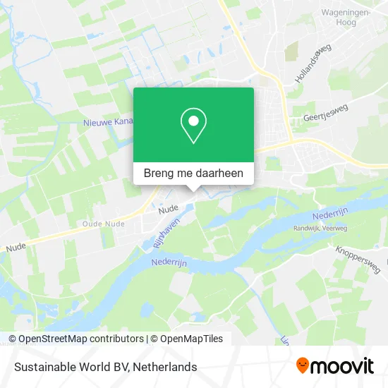 Sustainable World BV kaart