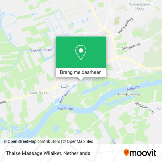 Thaise Massage Wilaiket kaart