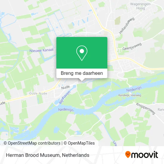 Herman Brood Museum kaart