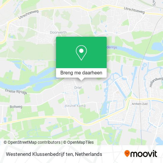 Westenend Klussenbedrijf ten kaart