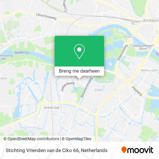Stichting Vrienden van de Ciko 66 kaart