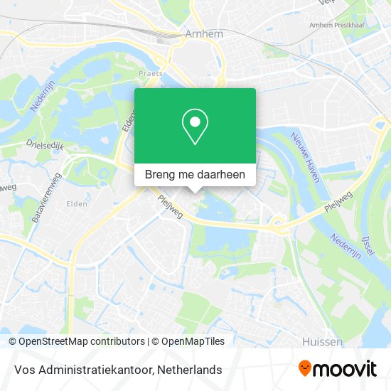 Vos Administratiekantoor kaart